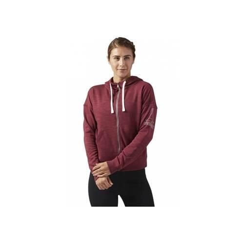 Bluza sportowa damska Reebok Elements Full Zip. Czerwone bluzy sportowe damskie Reebok, s. Za 353.00 zł.