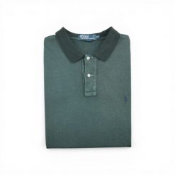 Second life - Męska koszulka polo z krótkim rękawem szara - Stan bardzo dobry. Szare koszulki polo męskie Ralph Lauren, m, bez wzorów, bez ramiączek. Za 106.46 zł.