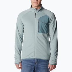 Bluza trekkingowa męska Columbia Triple Canyon Full Zip. Niebieskie bluzy bez kaptura męskie Columbia, m. Za 249.14 zł.