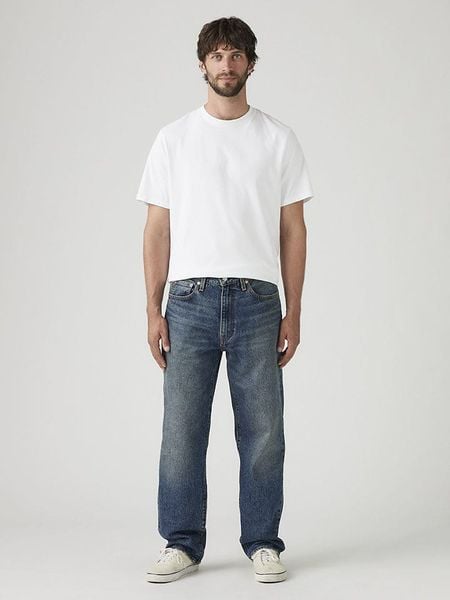 Levi's Dżinsy "568" - Loose Straight fit - w kolorze niebieskim rozmiar: W32/L34. Niebieskie jeansy męskie Levi's. Za 229.95 zł.