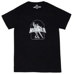 Koszulka Mesmer Lovely-Couple. Czarne bluzki damskie MESMER, s, bez wzorów, z bawełny, bez kołnierzyka. Za 145.00 zł.