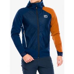 Kurtka skiturowa męska Ortovox Col Becchei Jacket. Niebieskie kurtki męskie ORTOVOX, m, bez wzorów, z softshellu, bez kaptura. Za 1,194.99 zł.