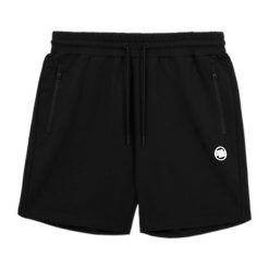 Spodenki męskie Pitbull Nugget. Czarne szorty męskie PITBULL, bez wzorów, sportowe. Za 129.99 zł.