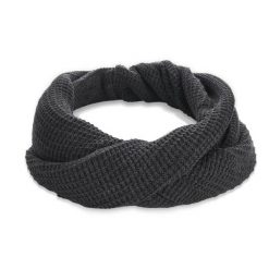 Komin zimowy PAOLO PERUZZI BR-06-GR szary. Szare szaliki męskie Paolo Peruzzi, na zimę, bez wzorów, z materiału. Za 49.99 zł.