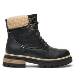 Trapery Kimberfeel. Czarne trapery damskie Kimberfeel, bez obcasa. Za 569.99 zł.