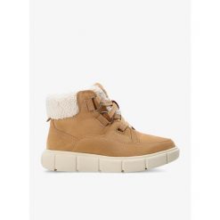 Buty zimowe damskie Sorel Explorer III NW Lace WP. Czarne obuwie trekkingowe damskie Sorel, na zimę. Za 434.99 zł.