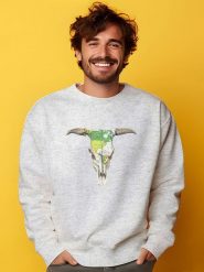 WOOOP Bluza w kolorze szarym rozmiar: XXL. Szare bluzy bez kaptura męskie Wooop, xxl. Za 66.00 zł.
