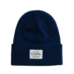 Czapka zimowa COAL UNIFORM midnight. Niebieskie czapki męskie COAL, na zimę, bez wzorów, sportowe. Za 29.00 zł.