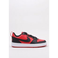 Tenisówki Nike Model Court Borough Low Recraft (gs) Kolor Czerwony. Czarne trampki i tenisówki damskie Nike, bez wzorów, z gumy. Za 365.00 zł.