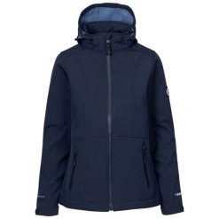 Kurtka Damska Christine DLX Soft Shell. Fioletowe kurtki damskie Trespass, m, bez wzorów, z softshellu, bez kaptura. Za 366.99 zł.