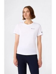 Champion Koszulka w kolorze białym rozmiar: XXL. Białe t-shirty damskie CHAMPION, xxl, bez wzorów, z bawełny, bez kołnierzyka. Za 66.00 zł.