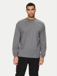 HUGO Bluza Daposo 50511029 Szary Relaxed Fit. Szare bluzy bez kaptura męskie Hugo, m, z bawełny. Za 199.99 zł.