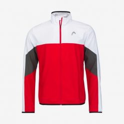 Kurtka męska CLUB 22. Czerwone kurtki treningowe męskie HEAD, m, bez wzorów. Za 297.90 zł.