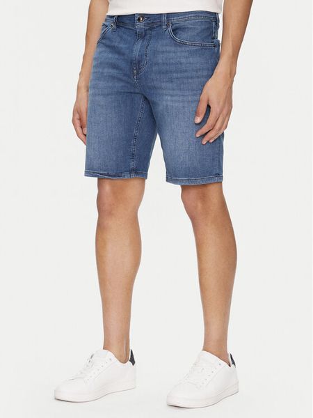 JOOP! Szorty jeansowe 30043025 Granatowy Modern Fit. Niebieskie szorty męskie Joop!, z bawełny, bez kołnierzyka. Za 289.99 zł.