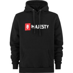 Bluza kangurka MAJESTY Logo Classic Hoodie czarna L. Czarne bluzy bez kaptura męskie Majesty, l. W wyprzedaży za 230.00 zł.