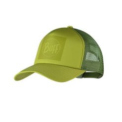 Czapka Buff Trucker Cap. Czerwone czapki męskie Buff, bez wzorów, sportowe. W wyprzedaży za 104.93 zł.
