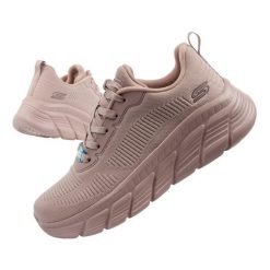 Buty sportowe sneakersy damskie Skechers Bobs B Flex. Czerwone buty sportowe na co dzień damskie Skechers, bez wzorów. Za 269.00 zł.