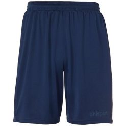 Szorty przedstawienie Uhlsport. Czarne szorty męskie UHLSPORT, z materiału, bez kołnierzyka. Za 139.50 zł.