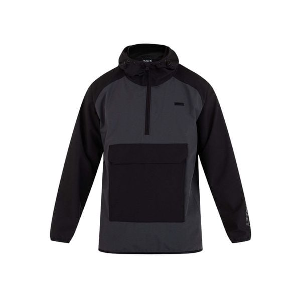 Bluza z kapturem Hurley Phantom+ Packable Anorak Ii. Szare bluzy z kapturem męskie Hurley, l, ze skóry. Za 469.65 zł.
