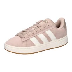 Buty ADIDAS GRAND COURT ALPHA 0 Nago. Brązowe buty sportowe na co dzień damskie Adidas, bez wzorów, ze skóry, trekkingowe. Za 289.99 zł.