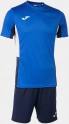 JOMA DANUBIO II Sportset 3xl - Oddychający i zrównoważony. Niebieskie szorty męskie Joma, s, z materiału, na fitness i siłownię. Za 77.50 zł.
