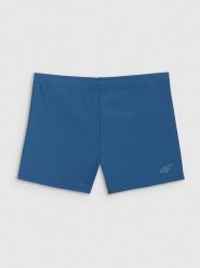 4F Kąpielówki męskie - turkusowe XL. Niebieskie kąpielówki męskie 4f, m, bez wzorów, z elastanu, do pływania. Za 59.99 zł.
