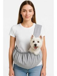 Paws&Whiskers Torba w kolorze szarym dla zwierząt rozmiar: onesize. Szare torebki klasyczne damskie Paws&Whiskers, bez wzorów, z bawełny, bez dodatków. Za 223.73 zł.
