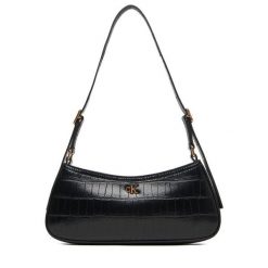 Torebka Calvin Klein. Czarne torebki klasyczne damskie CALVIN KLEIN, bez wzorów, bez dodatków. Za 339.99 zł.