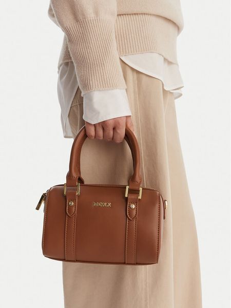 MEXX Torebka CEO-MEXX-K-007-09 Brązowy. Brązowe torebki klasyczne damskie Mexx, bez wzorów, z materiału, bez dodatków. Za 159.99 zł.