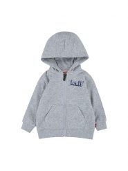 Levi's Kids Bluza w kolorze szarym rozmiar: 164. Szare bluzy i bluzki niemowlęce Levi's Kids, bez wzorów, z jeansu, bez ramiączek, bez kaptura. Za 122.95 zł.