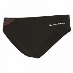 Męskie kąpielówki KENT. Czarne kąpielówki męskie Aqua Sphere, m, bez wzorów, z elastanu, na fitness i siłownię. Za 93.55 zł.