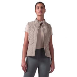 Damska kurtka bez rękawów PS of Sweden Goldie. Brązowe kurtki damskie PS OF SWEDEN, bez wzorów, z puchu, bez kaptura. Za 657.50 zł.