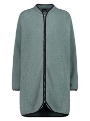 CMP Płaszcz polarowy w kolorze błękitnym rozmiar: 42. Niebieskie płaszcze damskie CMP, s, bez wzorów, z materiału, sportowe. Za 204.96 zł.