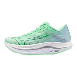 Buty do biegania Mizuno Wave Rebellion Flash. Zielone obuwie do biegania damskie Mizuno, mizuno wave. W wyprzedaży za 689.40 zł.