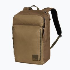 Plecak miejski Jack Wolfskin Hasensprung. Brązowe plecaki damskie Jack Wolfskin, bez wzorów. Za 269.99 zł.