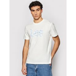 MĘSKI T-SHIRT LEE WOBBLY LOGO TEE ECRU L65QAINQ 112116129. T-shirty męskie Lee, l, bez wzorów, bez kołnierzyka. Za 69.99 zł.