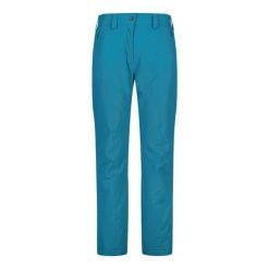 Spodnie narciarskie dla kobiet CMP. Niebieskie spodnie dresowe damskie CMP, s, bez wzorów. Za 439.99 zł.