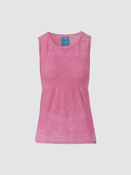 To-Be Tank Top. Czerwone topy sportowe damskie UYN, s, bez wzorów, bez ramiączek. Za 294.28 zł.