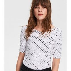 T-shirt z bawełny organicznej - Wielobarwny. T-shirty damskie Reserved, l, bez wzorów, z bawełny, bez kołnierzyka. Za 79.99 zł.