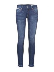 Herrlicher Dżinsy - Skinny fit - w kolorze granatowym rozmiar: W24. Niebieskie jeansy damskie Herrlicher. Za 100.99 zł.