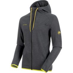 Mammut kurtka męska Logo Ml Hooded Szary L. Szare kurtki treningowe męskie Mammut, l, bez wzorów, z polaru. W wyprzedaży za 330.00 zł.