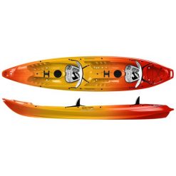Dwuosobowy kajak sit on top do pływania Wave sport Scooter XT stabilny wygodny. Czarne topy sportowe damskie WAVE SPORT, bez wzorów, bez ramiączek. Za 4,999.00 zł.