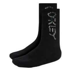 Skarpetki unisex Oakley B1B Socks 2.0 3 Pary. Czarne skarpetki męskie Oakley, bez wzorów, z bawełny. Za 101.75 zł.