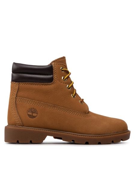 Timberland Trapery 6in Water Resistant Basic TB0A2M9F231 Brązowy. Brązowe buty zimowe chłopięce Timberland, z nubiku. Za 339.99 zł.