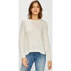 Noisy May - Sweter. Białe swetry klasyczne damskie Noisy may, l, z dzianiny, bez kołnierzyka. W wyprzedaży za 34.90 zł.