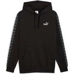 Bluza z kapturem Puma Ess Tape Hoodie Fl, Mężczyźni. Czarne bluzy z kapturem męskie Puma, m, z bawełny. Za 390.00 zł.