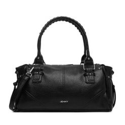 Torebka JENNY. Czarne torebki klasyczne damskie Jenny, bez wzorów, bez dodatków. Za 169.99 zł.