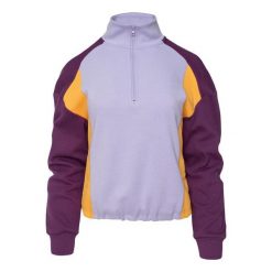 Damska Bluza Igtopi. Fioletowe bluzy bez kaptura damskie IGUANA. Za 224.99 zł.
