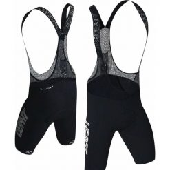 Spodenki rowerowe męskie Leatt Bib MTB Endurance 6.0. Czarne szorty męskie LEATT, bez wzorów, sportowe. Za 660.99 zł.