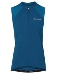 Koszulka damska Matera FZ Tricot SL. Niebieskie topy sportowe damskie Vaude, na lato, bez wzorów, z materiału, bez ramiączek. Za 279.00 zł.